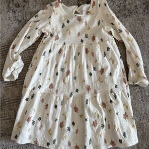 LC Lauren Conrad Kids Dress with Leaf Pattern